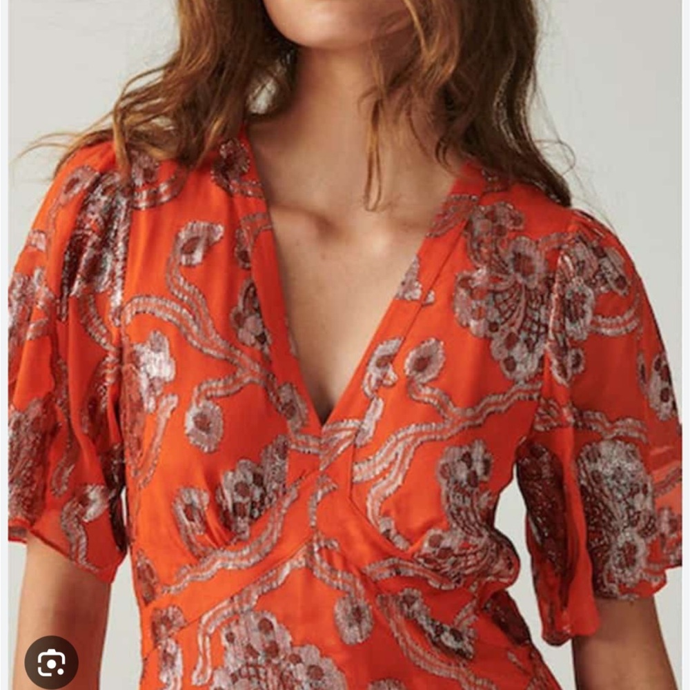 New dress Robe Shelby Ba&sh sold out stunning !size 2 corresponds to size medium